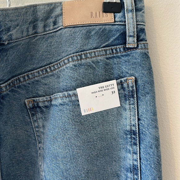 Rails NWT The Getty High Rise Wide Leg Jeans - Size 32 - Picture 13 of 14